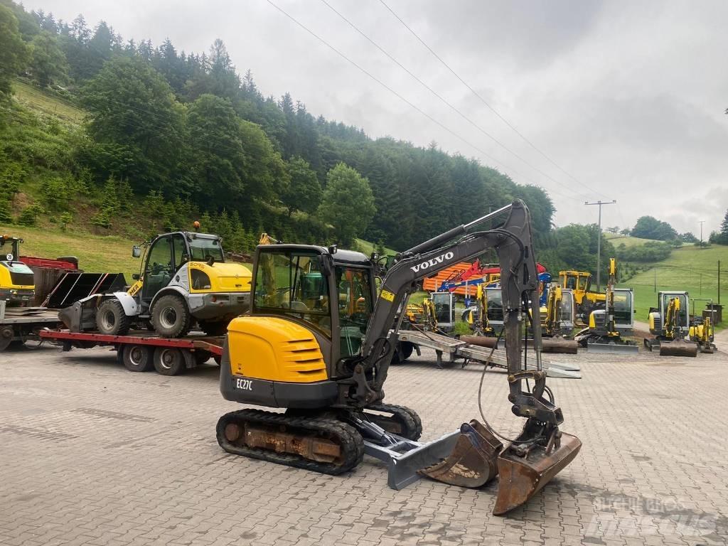 Volvo EC 27 C Minigraafmachines < 7t
