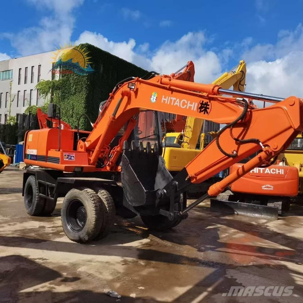 Hitachi EX 100 W D Wielgraafmachines