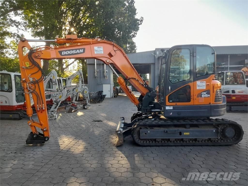 Doosan DX85R-3 Midigraafmachines 7t - 12t