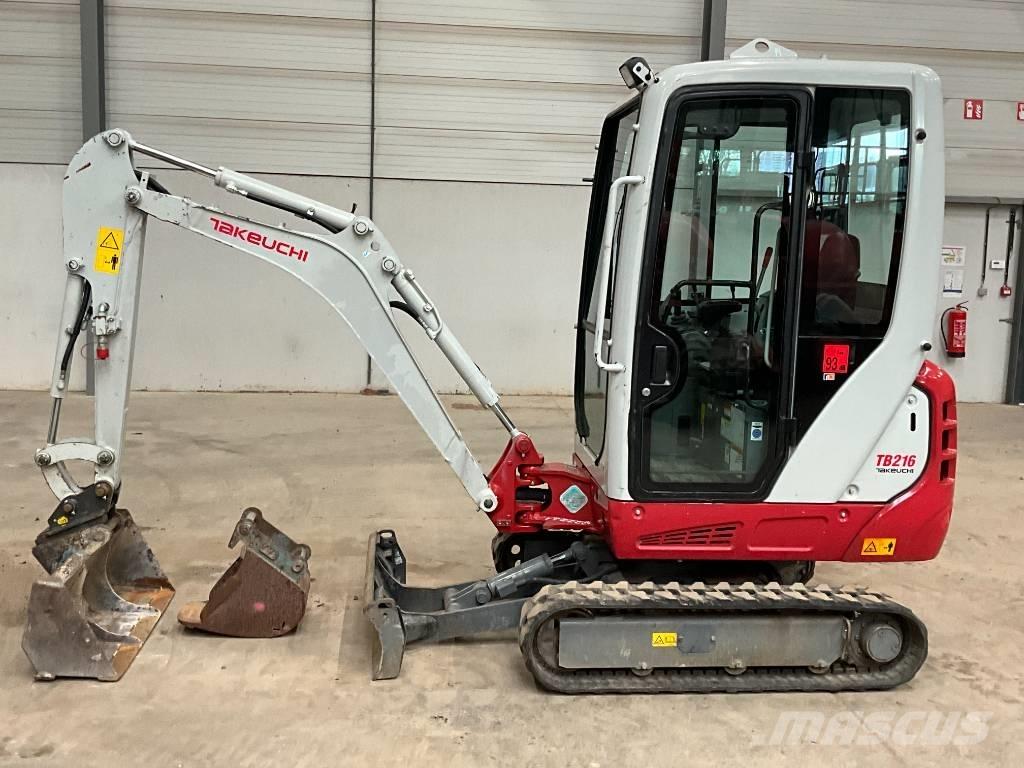 Takeuchi TB 216 Minigraafmachines < 7t