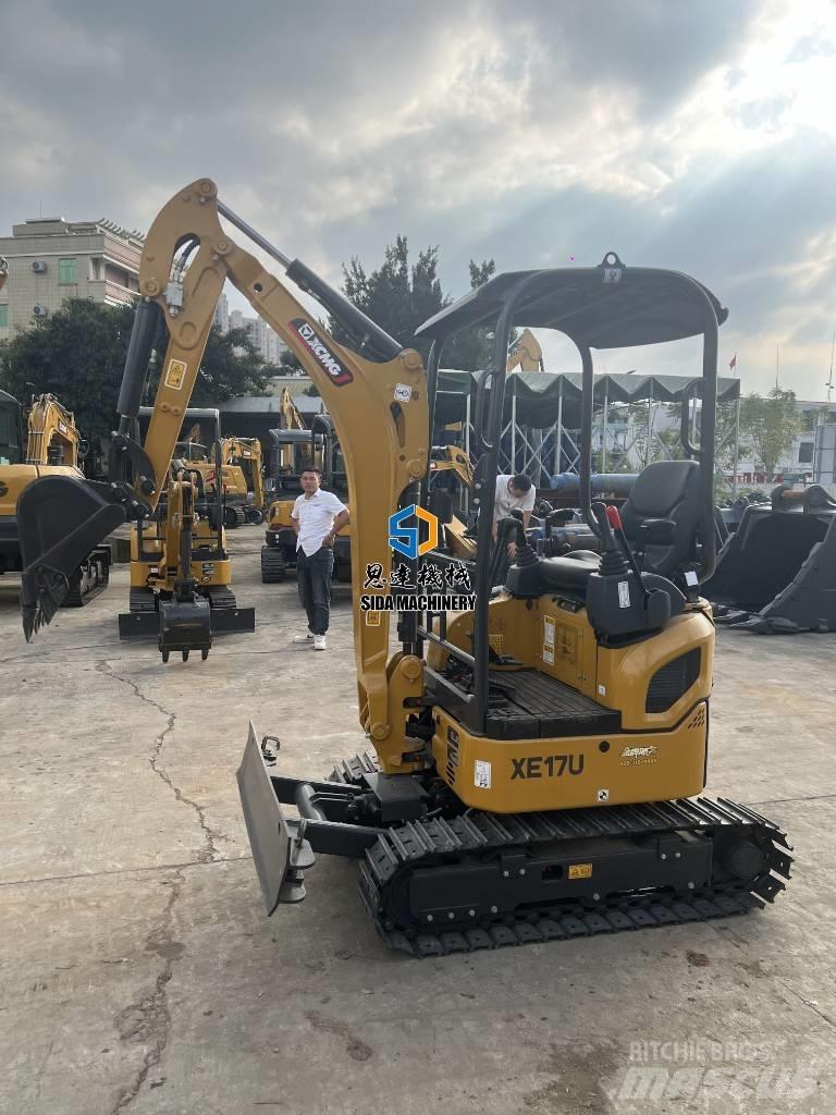 XCMG XE 17 U Minigraafmachines < 7t