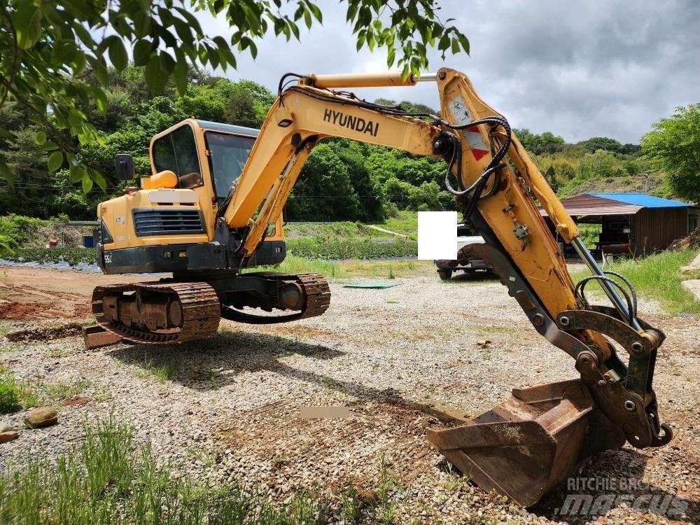 Hyundai Robex 55 Minigraafmachines < 7t