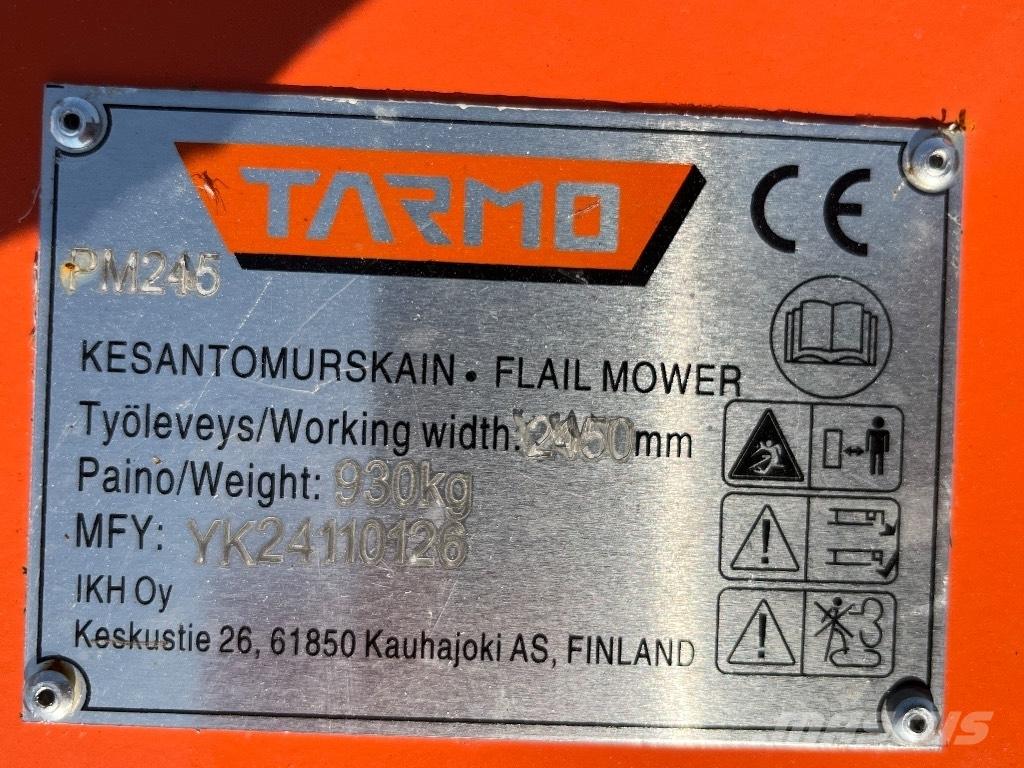 Tarmo PM 245 Klepelmaaiers