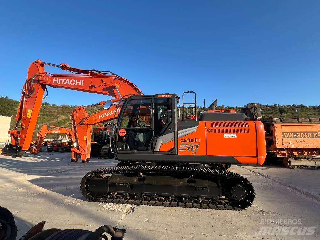Hitachi ZX 210 LC-7 Rupsgraafmachines