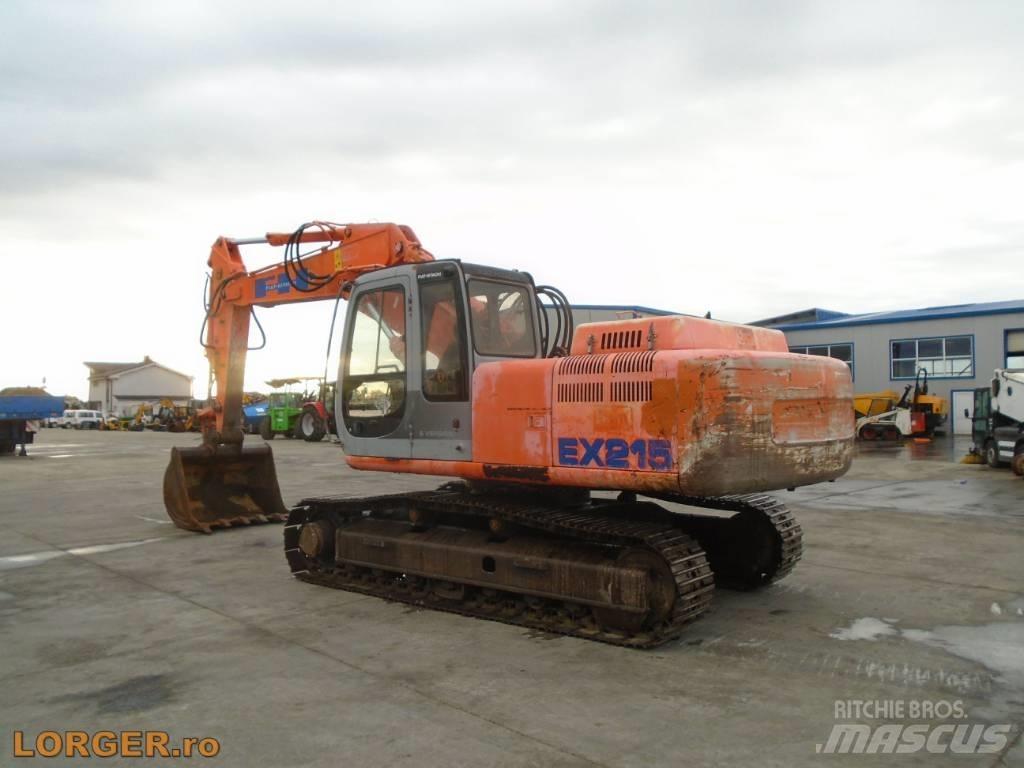 Fiat-Hitachi EX 215 Rupsgraafmachines