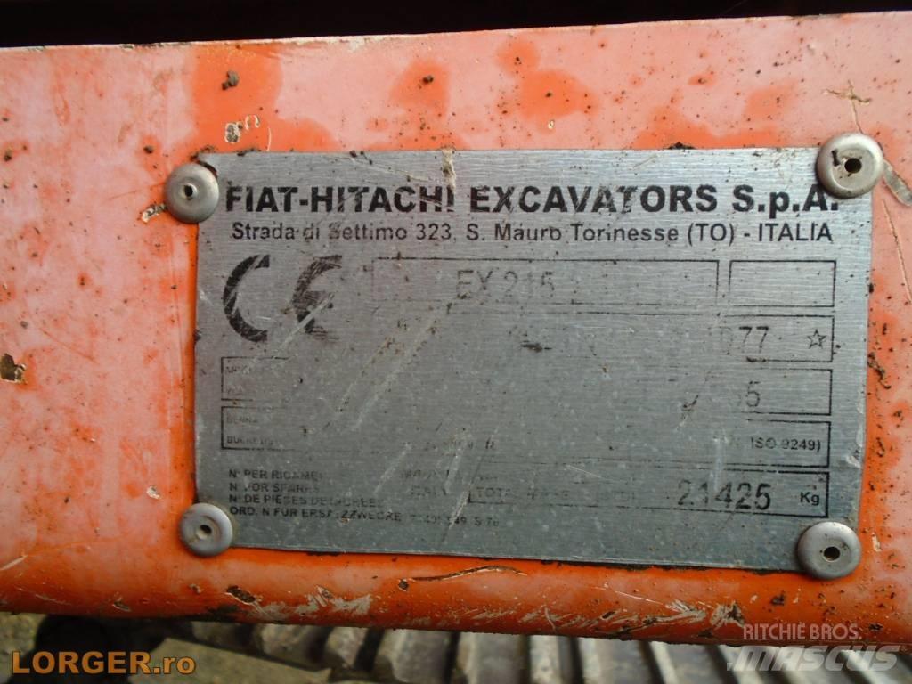 Fiat-Hitachi EX 215 Rupsgraafmachines