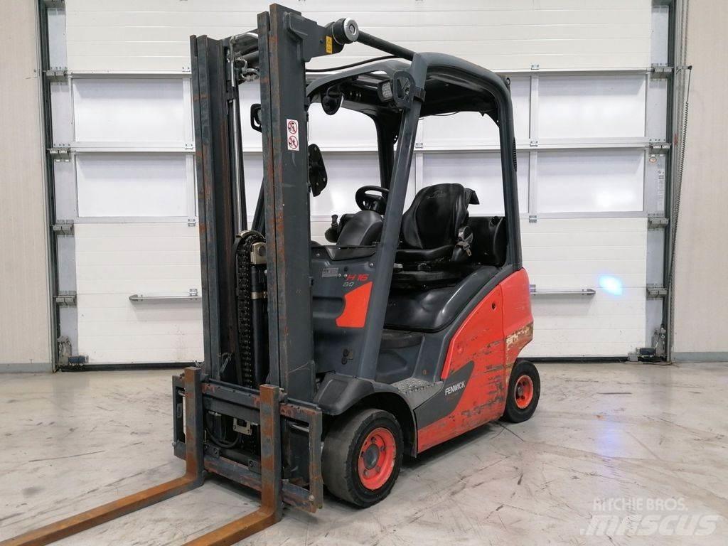 Linde H16T-01 LPG heftrucks
