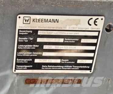Kleemann MS 953 Evo Mobiele zeefinstallaties