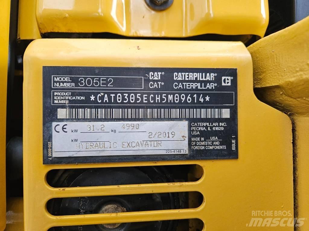 CAT 305 E CR Minigraafmachines < 7t