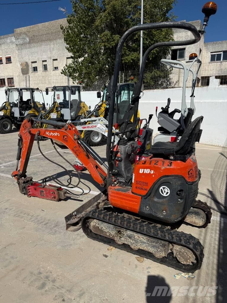 Kubota U 10-3 Minigraafmachines < 7t