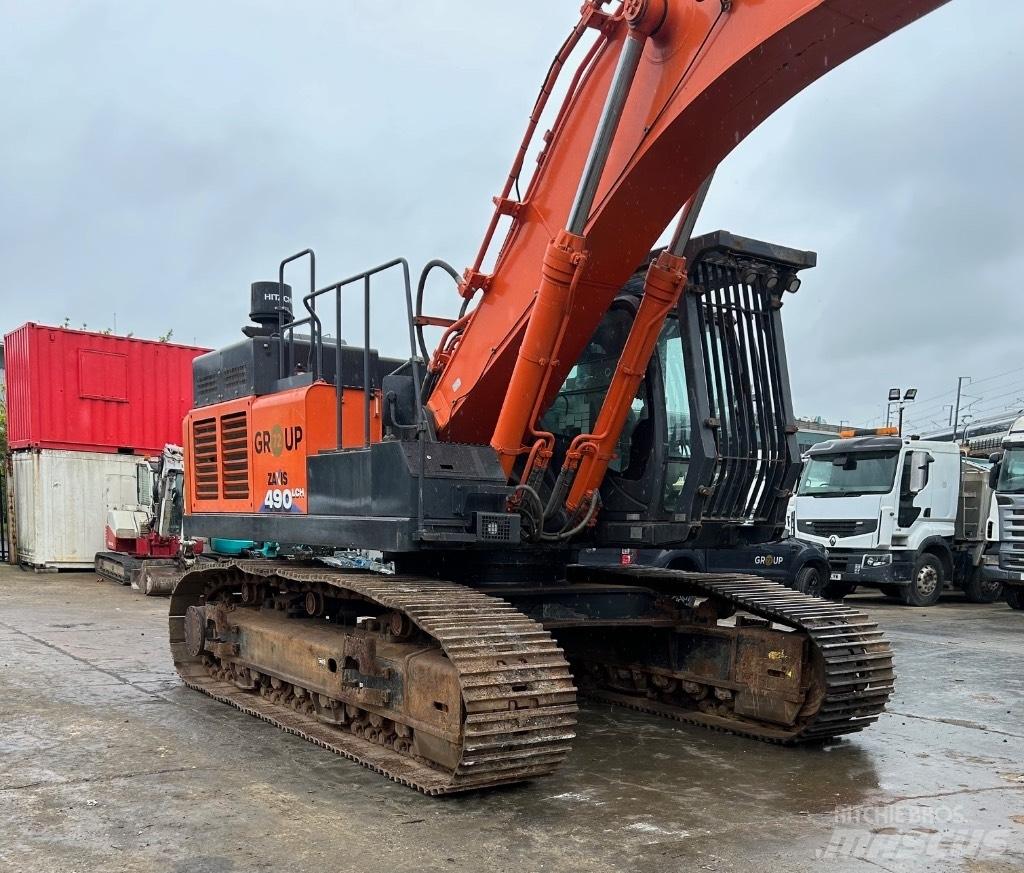 Hitachi 490 Rupsgraafmachines