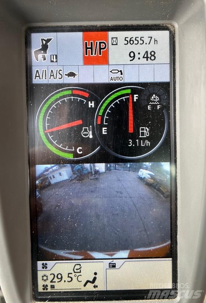 Hitachi 490 Rupsgraafmachines