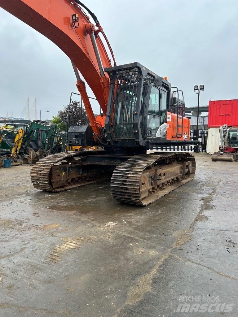 Hitachi 490 Rupsgraafmachines
