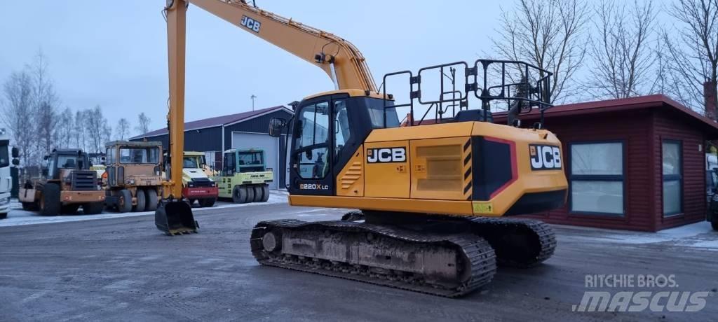 JCB 220 X Long Rupsgraafmachines