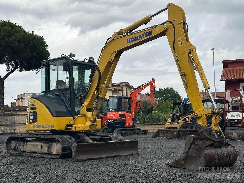 Komatsu PC55-MR3 Minigraafmachines < 7t