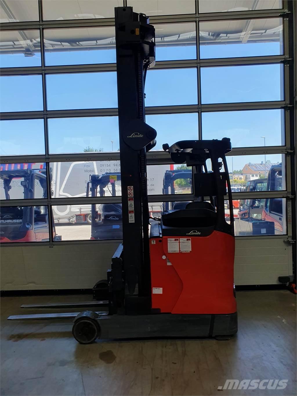 Linde R16HD Reachtruck voor hoog niveau
