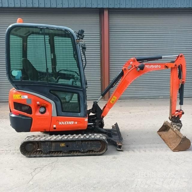 Kubota KX 018-4 Minigraafmachines < 7t