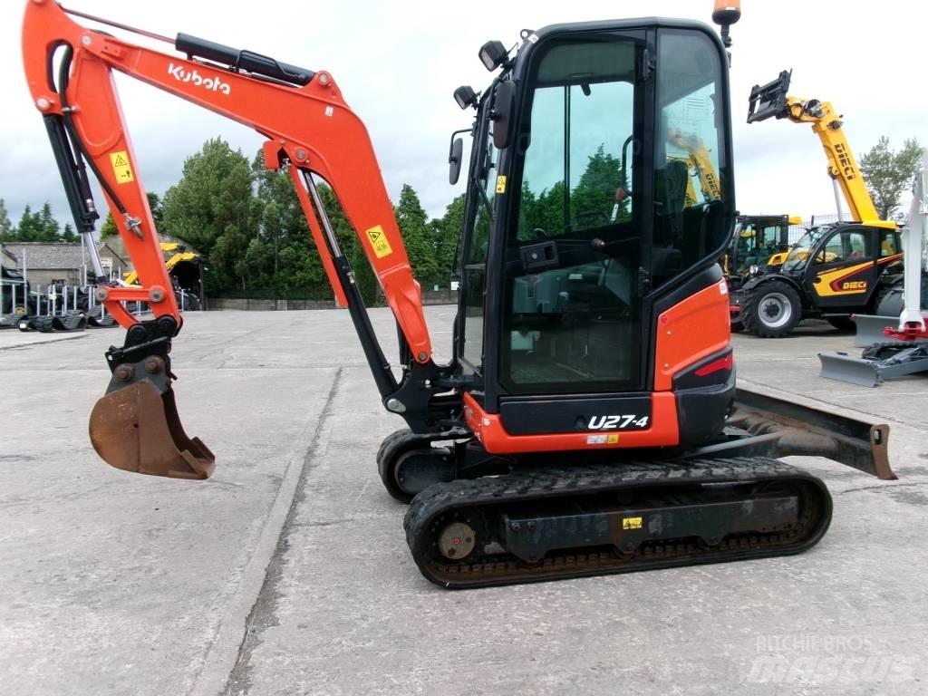 Kubota U27-4 Minigraafmachines < 7t