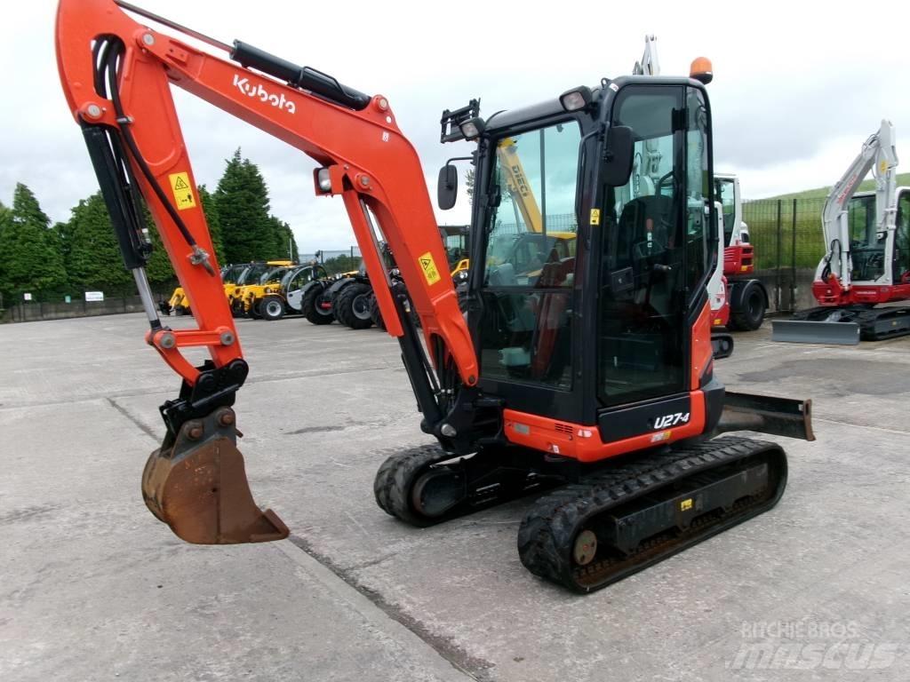 Kubota U27-4 Minigraafmachines < 7t
