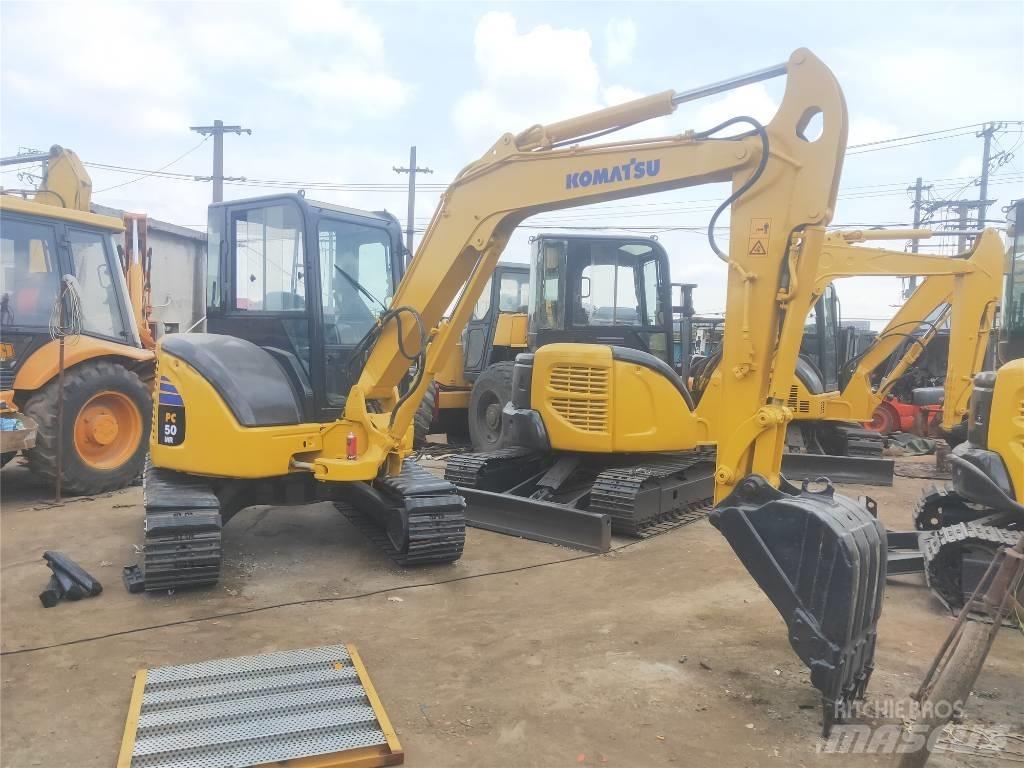 Komatsu PC 50 MR Rupsgraafmachines