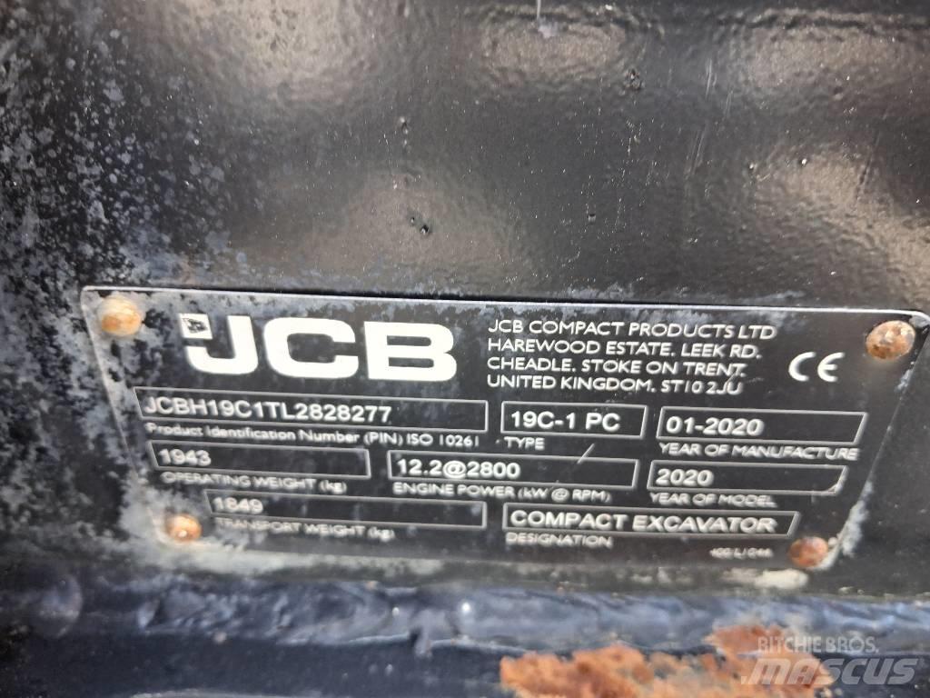 JCB 19 C-1 Minigraafmachines < 7t