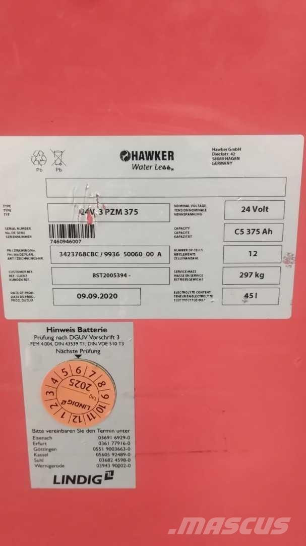 Linde L14 Zelfrijdende stapelaars