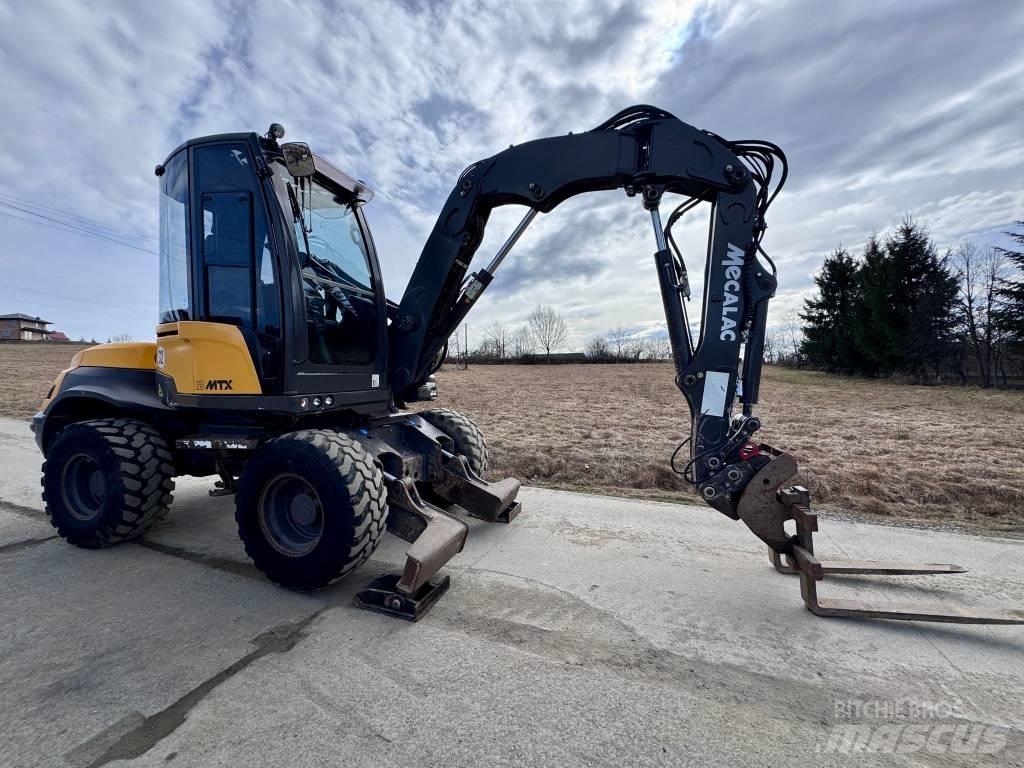 Mecalac 12 MTX Graaf-laadcombinaties