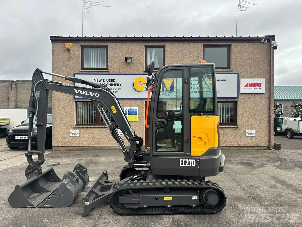 Volvo EC 27 D Minigraafmachines < 7t