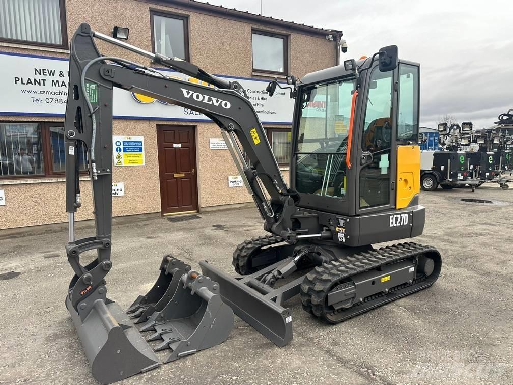Volvo EC 27 D Minigraafmachines < 7t