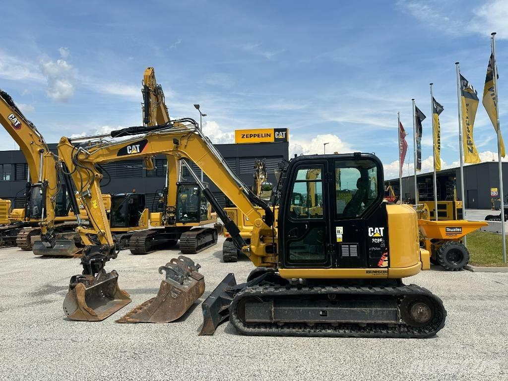 CAT 308 E 2 CR Midigraafmachines 7t - 12t