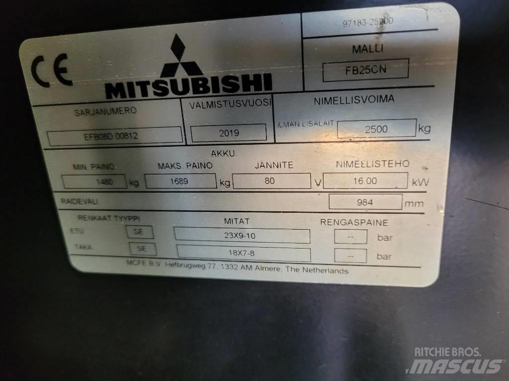 Mitsubishi FB 25 CN Elektrische heftrucks