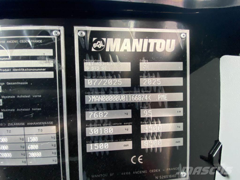 Manitou MLT635 Verreikers