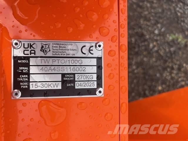 Timberwolf TW100G Houtversnipperaars
