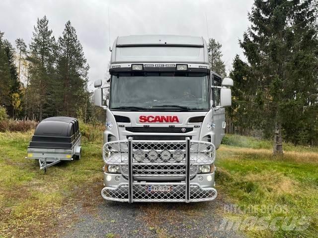 Scania R 560 6*2 Platte bakwagens