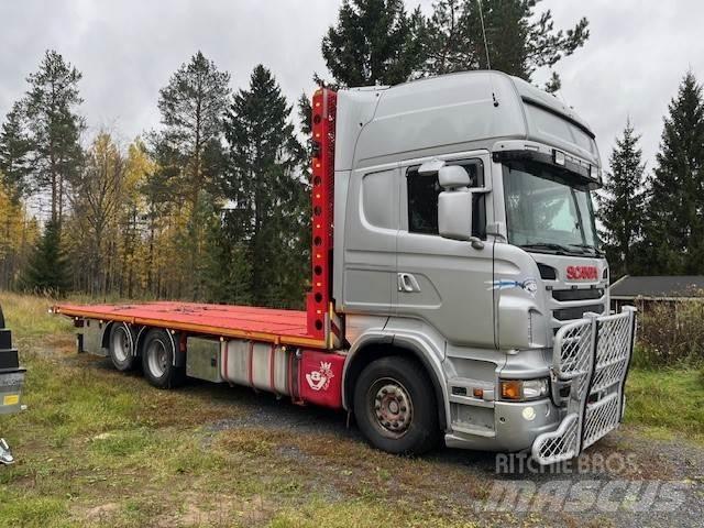Scania R 560 6*2 Platte bakwagens