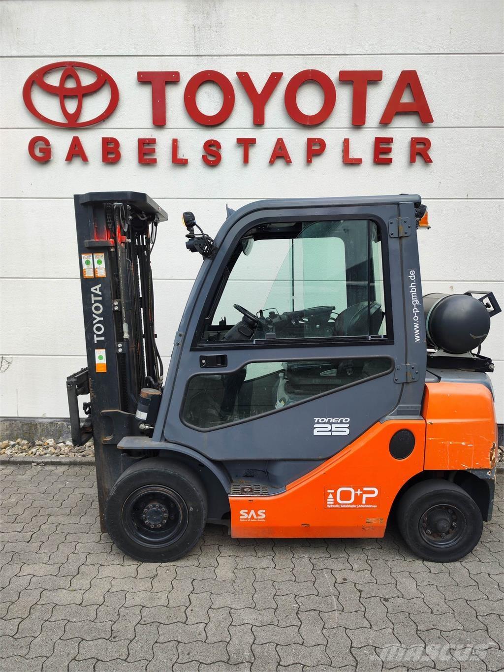 Toyota 02-8FGF25 LPG heftrucks