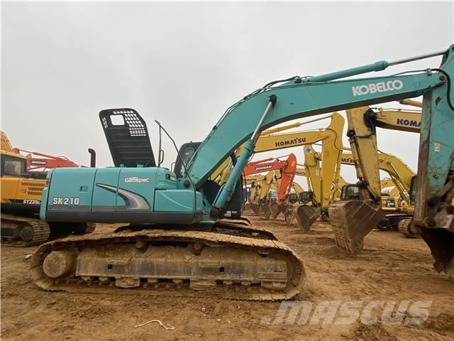 Kobelco SK 210 Rupsgraafmachines