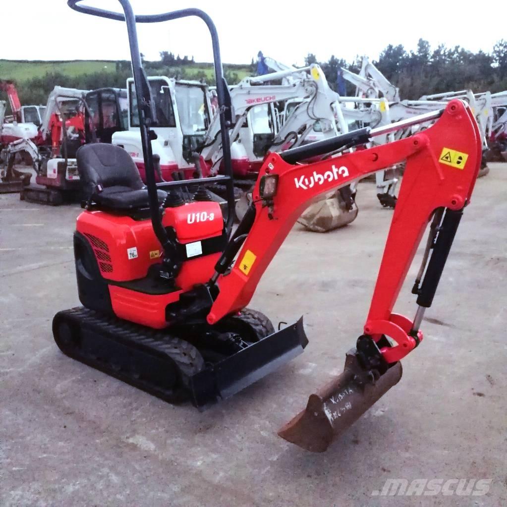 Kubota U 10-3 Minigraafmachines < 7t