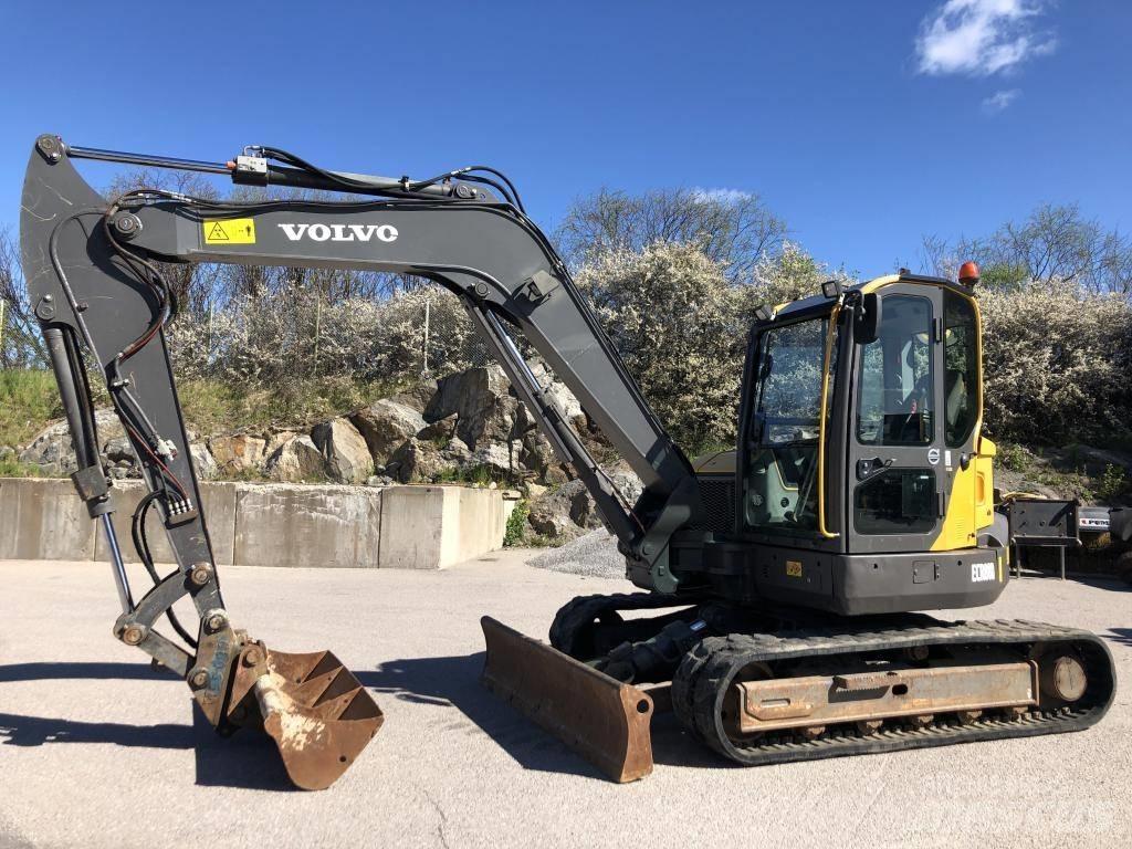 Volvo ECR 88 D Midigraafmachines 7t - 12t