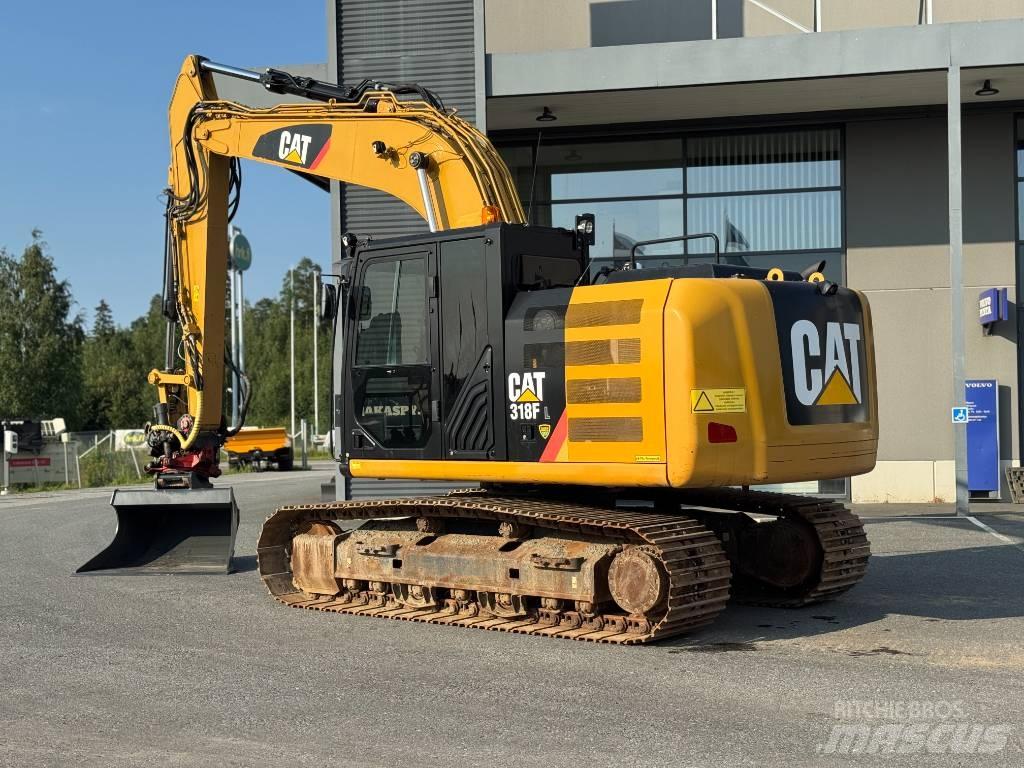 CAT 318 Rupsgraafmachines