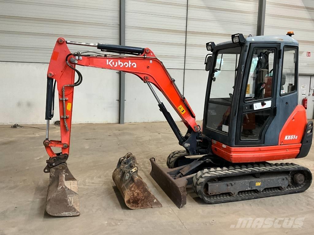 Kubota KX 61-3 Minigraafmachines < 7t