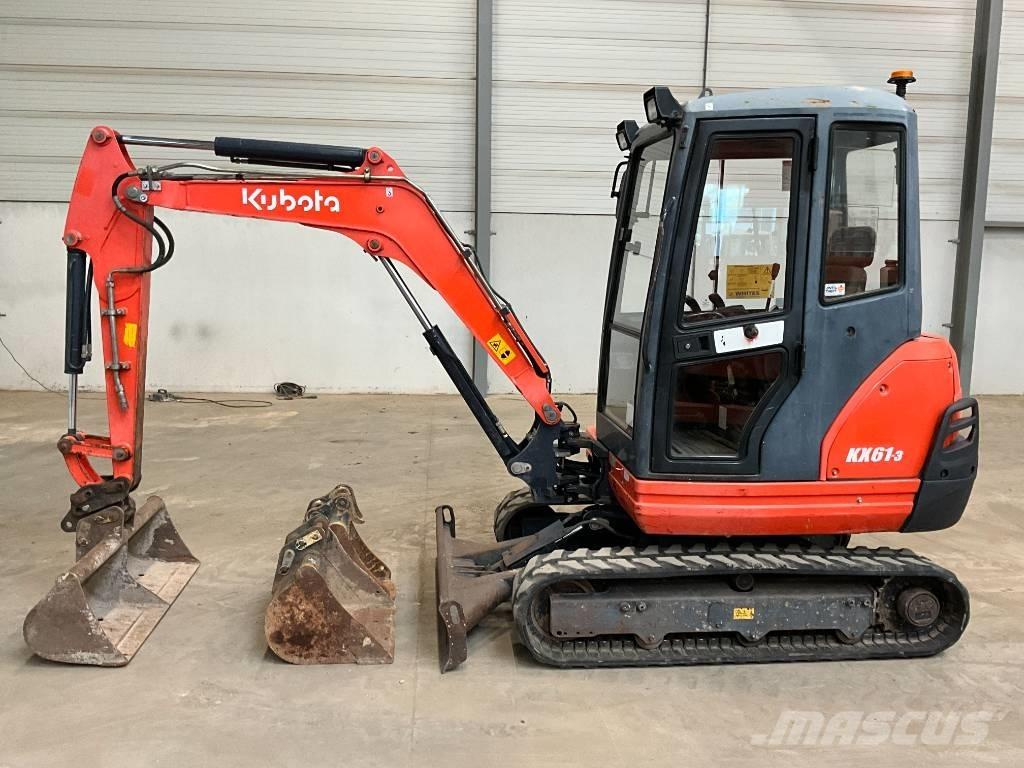 Kubota KX 61-3 Minigraafmachines < 7t