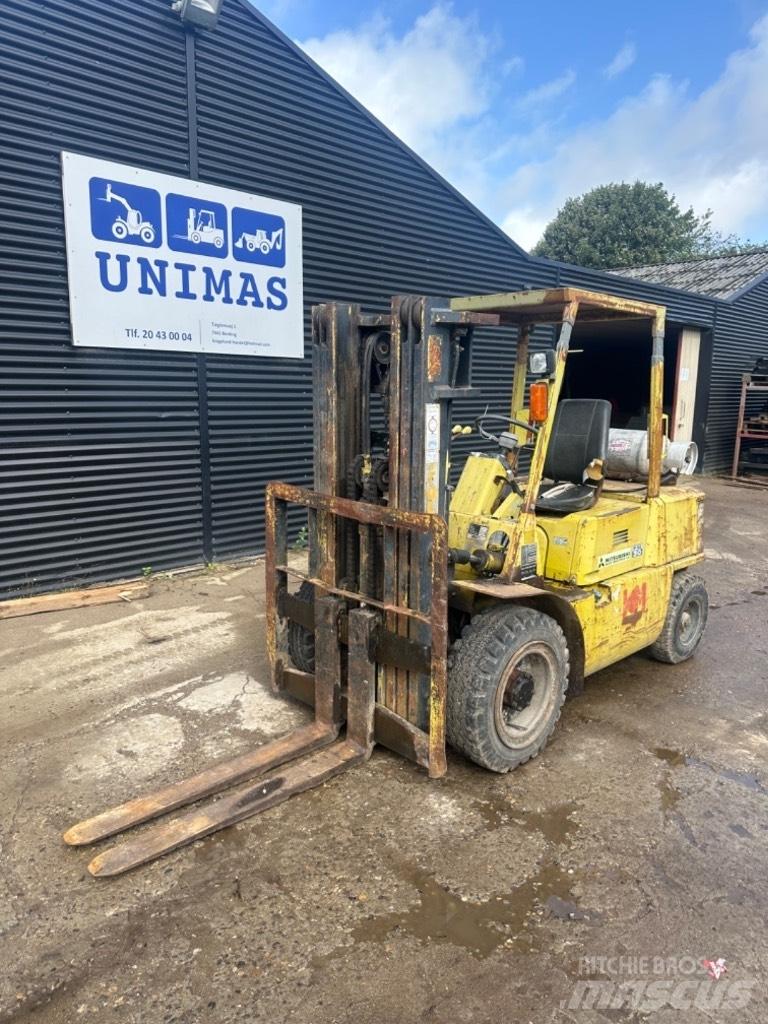 Mitsubishi FG 30 LPG heftrucks