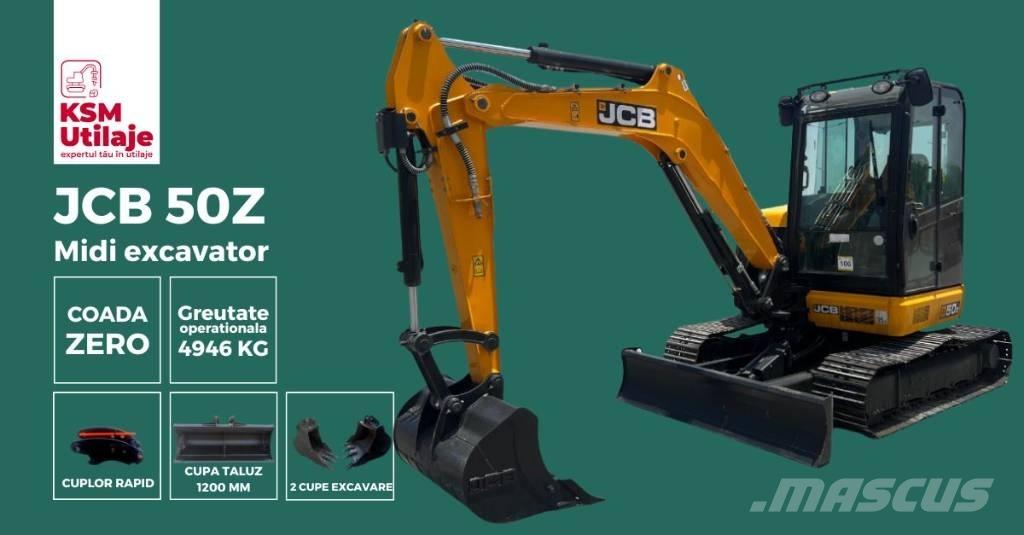 JCB 50 Z-1 Minigraafmachines < 7t
