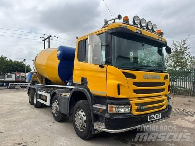 Scania P 410 Betonmixers en pompen