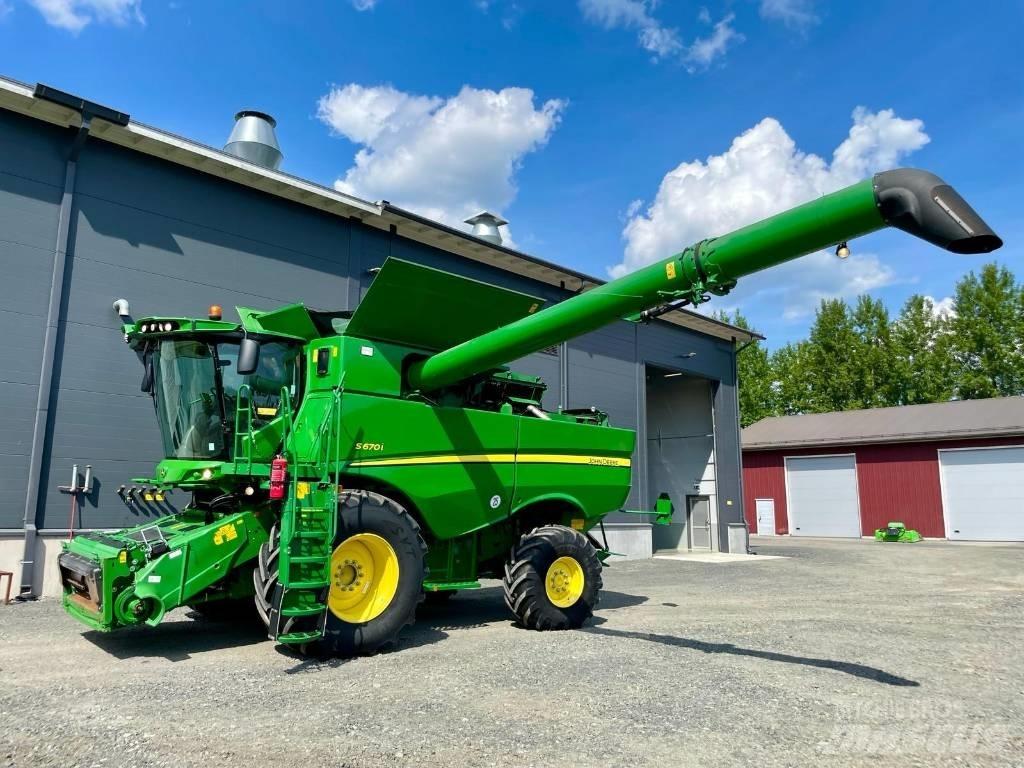 John Deere S 670 i Maaidorsmachines
