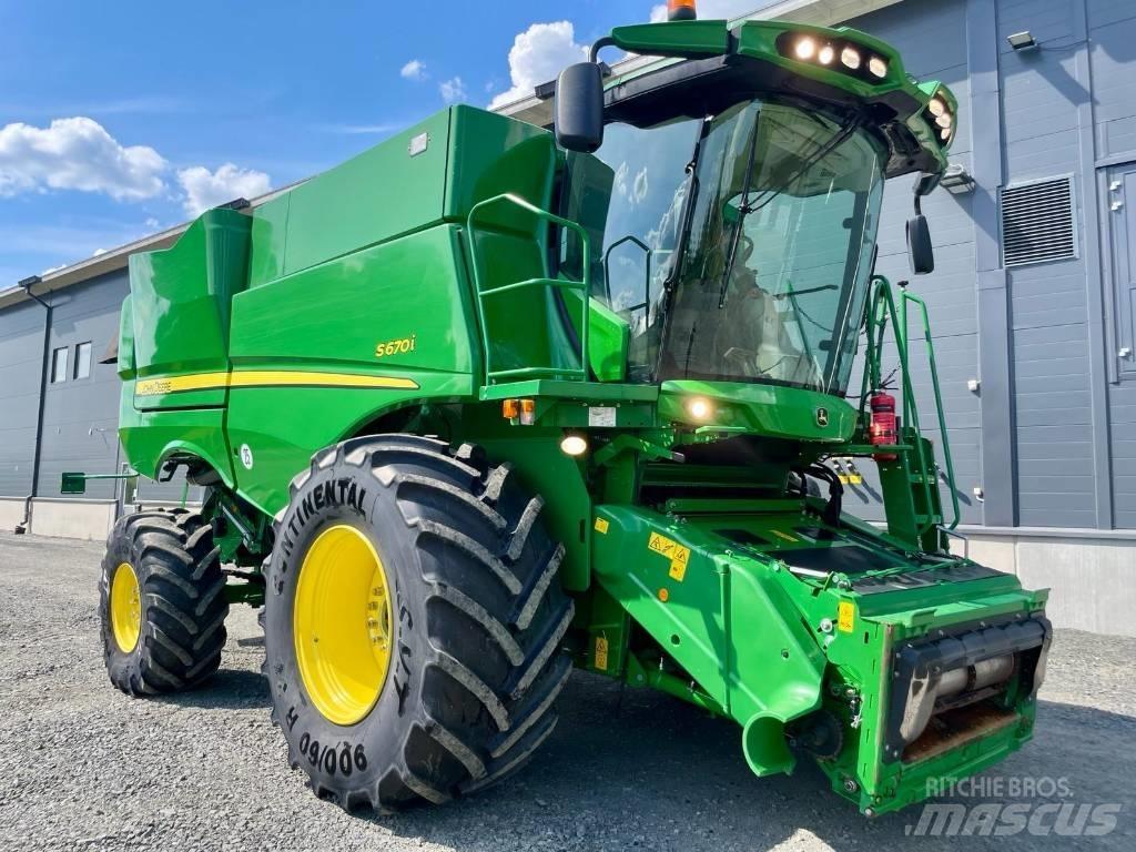 John Deere S 670 i Maaidorsmachines