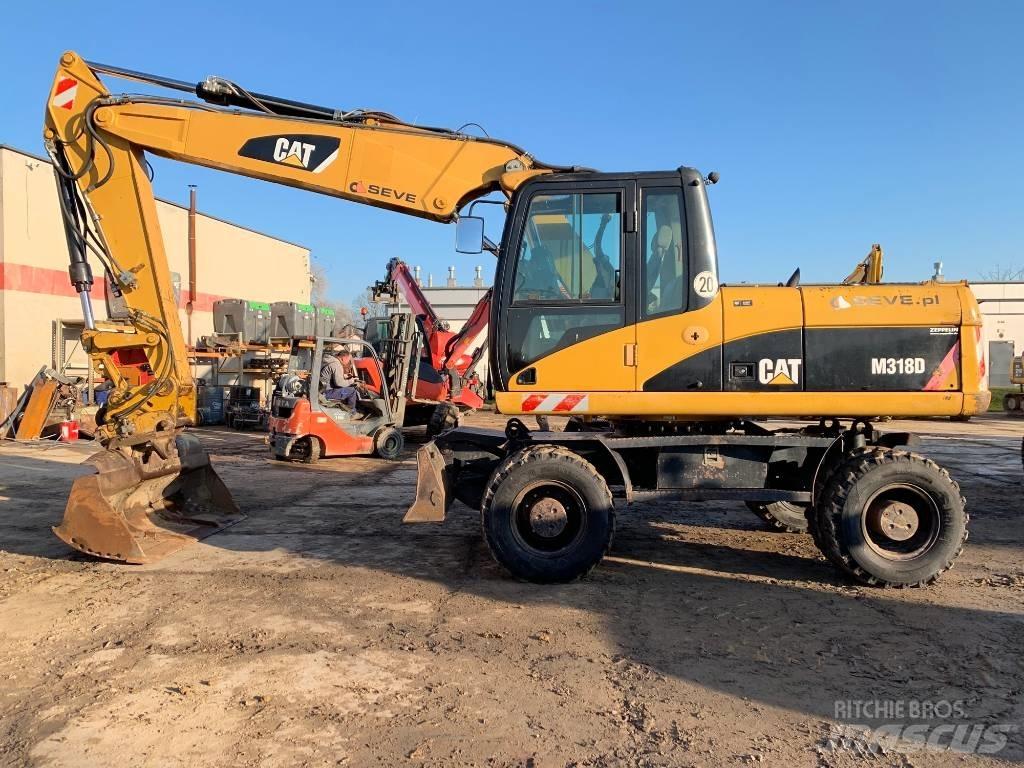 CAT M 318 D Wielgraafmachines