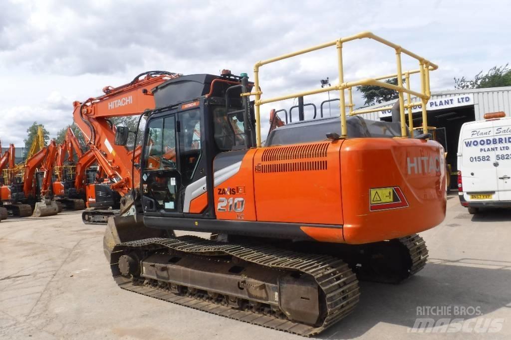 Hitachi ZX 210 LC-7 Rupsgraafmachines