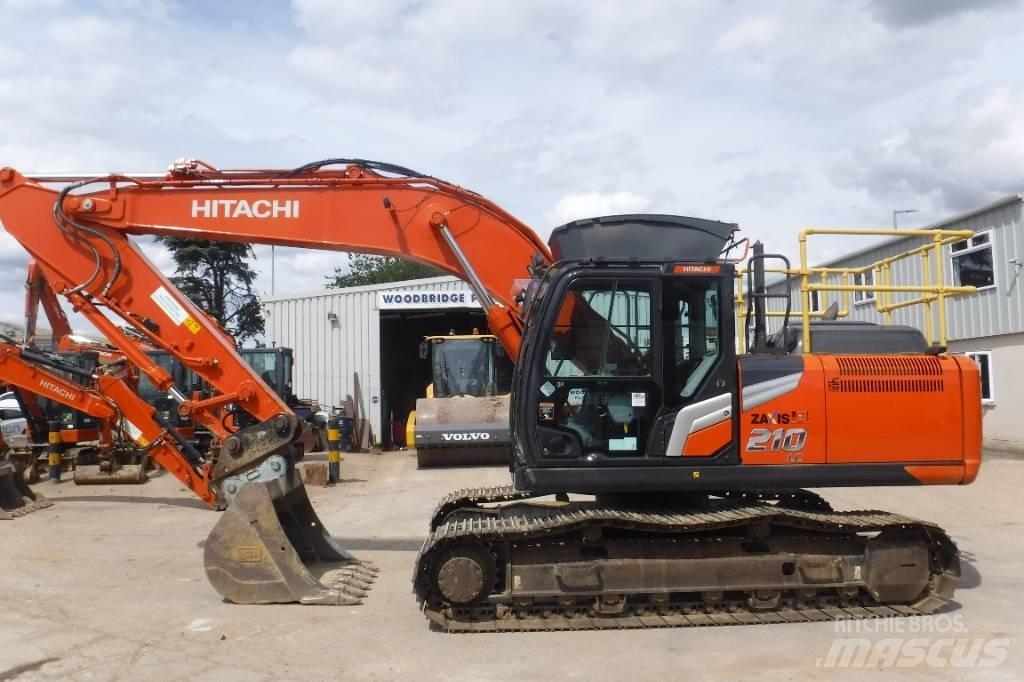 Hitachi ZX 210 LC-7 Rupsgraafmachines